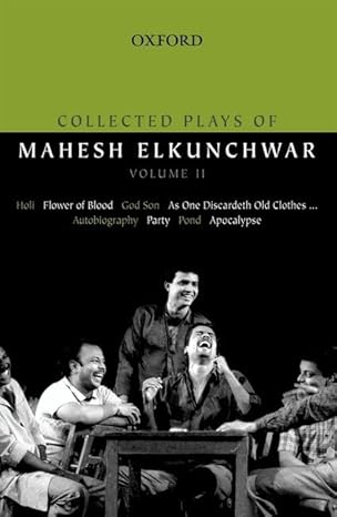 Collected plays of Mahesh Elkunchwar Vol2 book cover image